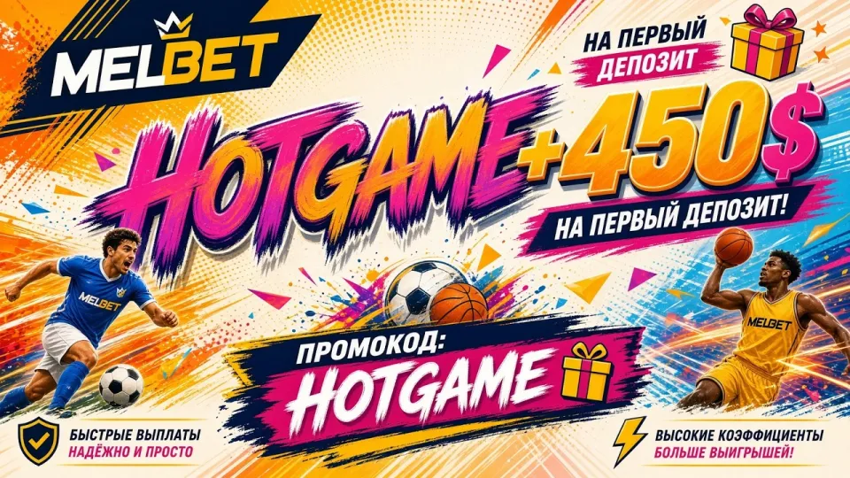 MELBET ПРОМОКОД HOTGAME — актуальный код для ставок